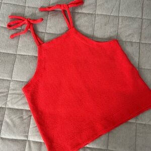 Madewell Top with Shoulder Ties